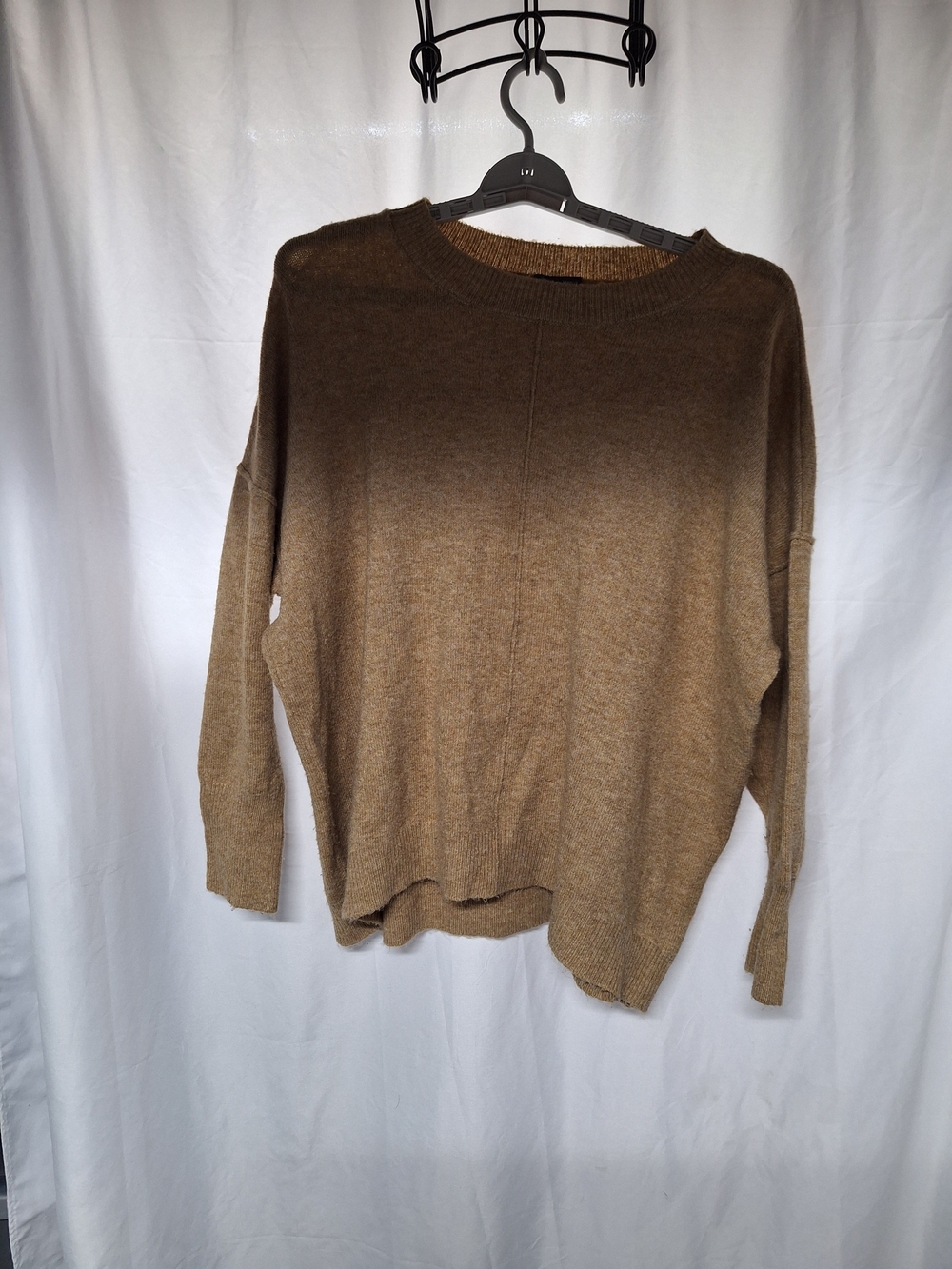 Relaxed Drop-Shoulder Women’s Sweater in Brown